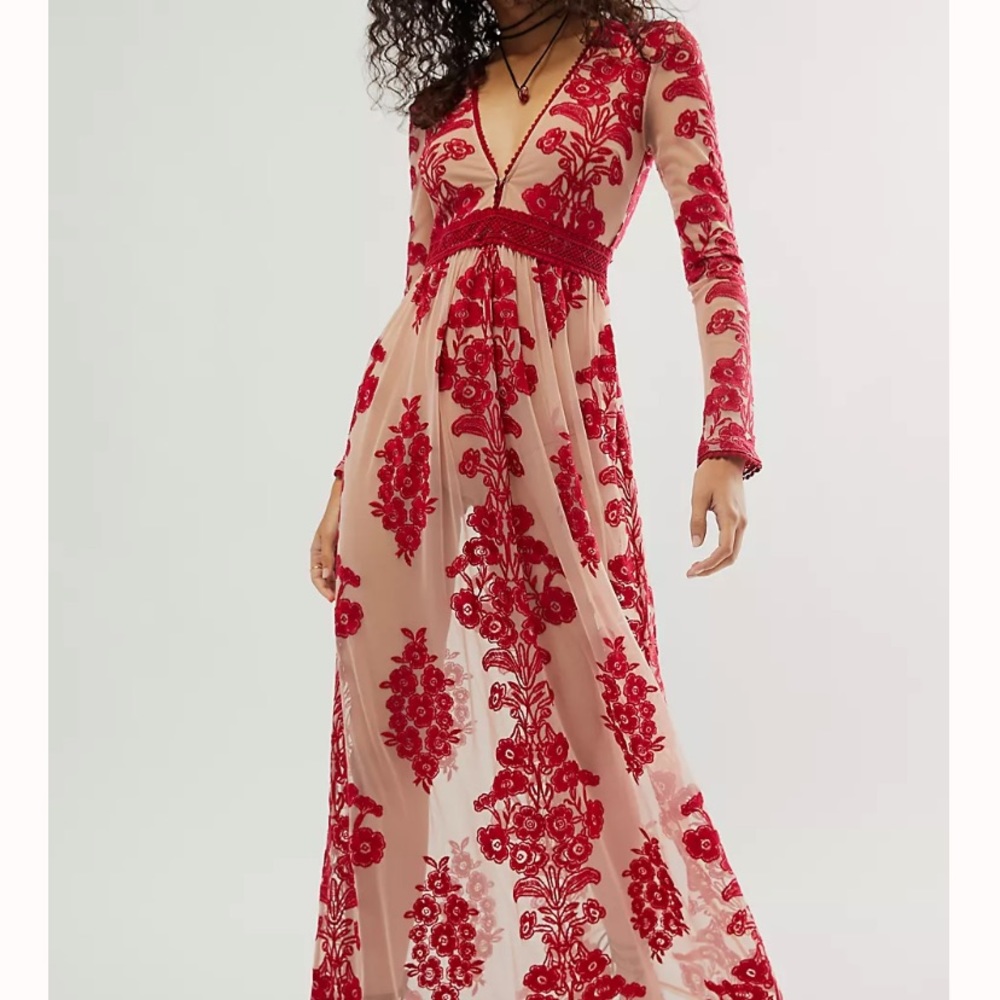 For Love & Lemons Temecula Maxi Dress